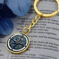 Compass Rose Keychain