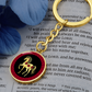 Horse Keychain Chinese Zodiac Animal Pendant Jewelry