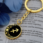 Sagittarius Zodiac Keychain