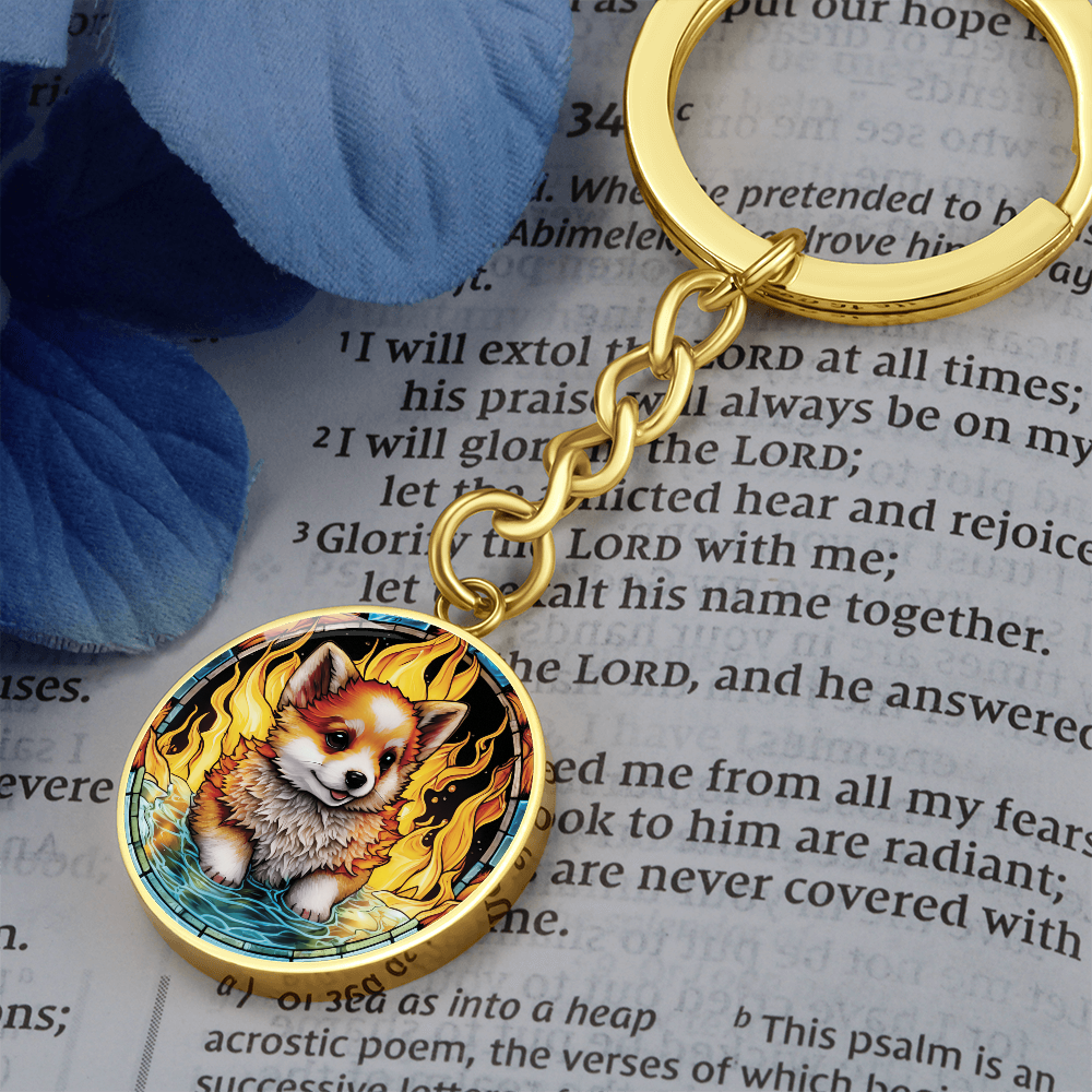 Dog Keychain - Chinese Zodiac Jewelry