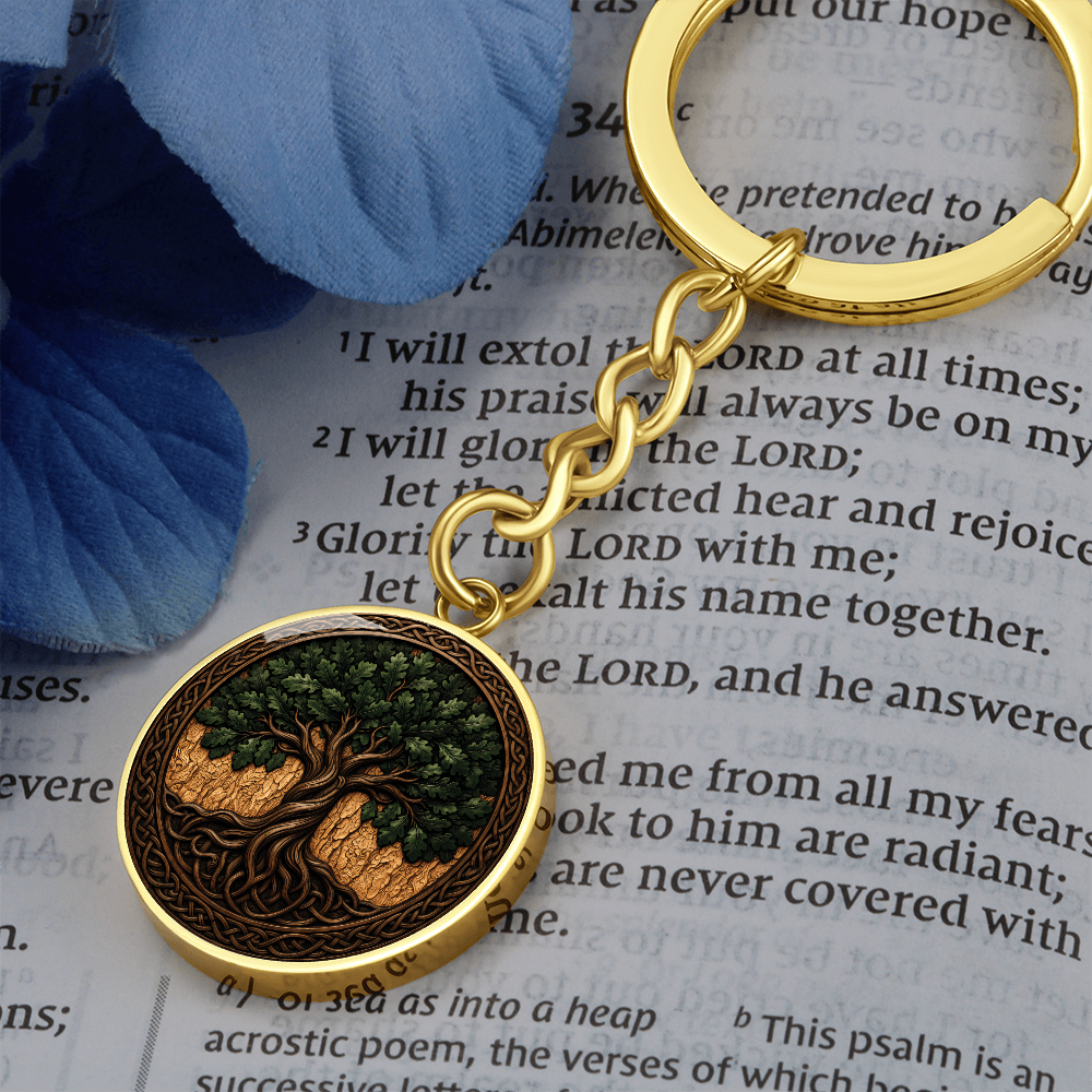 Tree of Life Keychain, Heartfelt Gift for Growth, Strength & Renewal