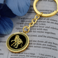 Monkey Keychain Chinese Zodiac Animal Pendant Jewelry