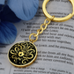 Medusa Pendant Keychain – Stainless Steel or 18K Gold