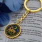 Snake and Horse Keychain - Couples Chinese Zodiac Animal Pendant Jewelry