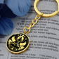Lord Shiva Keychain - Balance Charm Pendant