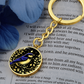 Eastern Bluebird Keychain