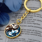 Dove Keychain