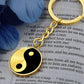 Yin Yang Keychain