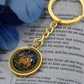 Pig & Goat Keychain - Couples Chinese Zodiac Animal Pendant Jewelry