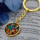 Day of the Dead Keychain - Día de los Muertos Pendant Jewelry