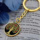 Apple Tree Keychain - Symbolic Jewelry