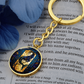Capricorn Goat Keychain - Zodiac Pendant Jewelry
