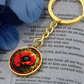 Poppy Keychain