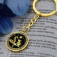 Rat and Snake Keychain