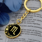 Scorpio Zodiac Pendant Keychain