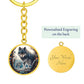 Wolf Keychain