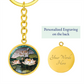 Water Lily Keychain