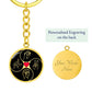Love Sign Language Keychain