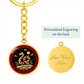 Snake Keychain - Chinese Zodiac Charm Pendant