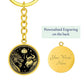 Ox & Dragon Keychain