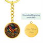 Year of The Rooster Keychain - Chinese Zodiac Animal Charm Pendant Jewelry