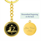 Snake & Horse Keychain - Couples Chinese Zodiac Animal Jewelry