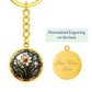 Narcissus Keychain