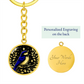 Bluebird Keychain