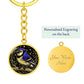 Blue Jay Keychain