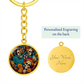 Day of the Dead Keychain - Día de los Muertos Pendant Jewelry