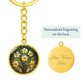 Daffodil Keychain