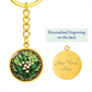 Lily of the Valley Keychain