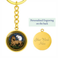 Rat and Horse Keychain - Couples Chinese Zodiac Animal Pendant Jewelry