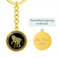 Monkey Keychain Chinese Zodiac Animal Pendant Jewelry