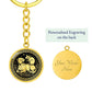 Dog and Rat Keychain - Couples Chinese Zodiac Animal Pendant Jewelry