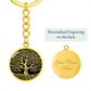 Oak Tree Keychain