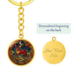 Year of The Rabbit Keychain - Chinese Zodiac Animal Charm Pendant Jewelry