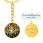 Birch Tree Keychain