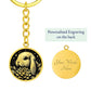 Holland Lop Bunny Keychain