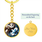 Dove Keychain