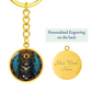 Cat Keychain - Vietnamese Zodiac Animal Jewelry