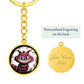Cheshire Cat Keychain