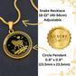 Monkey Necklace Chinese Zodiac Animal Pendant Jewelry
